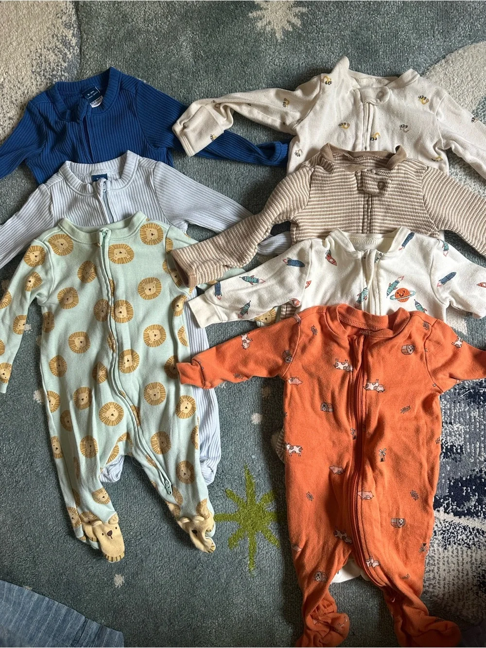Bundle of Baby Boy 3 Months Onesies - 0-3M